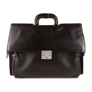 GUCCI Brown Leather Shoulder Bag